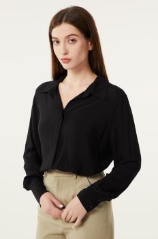 Damen Bluse schwarz